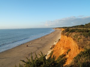 Promenade au bord de mer