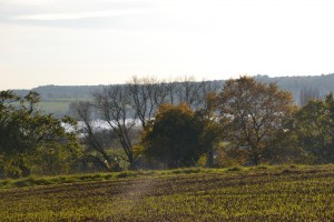 Vue à partir du sentier de la Vilaine