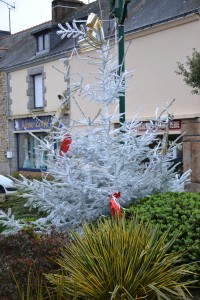 La commune d'Arzal s'est parée de ses décorations de Noël !